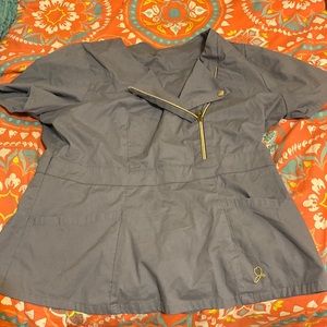 Grey Jaanuu Scrub top